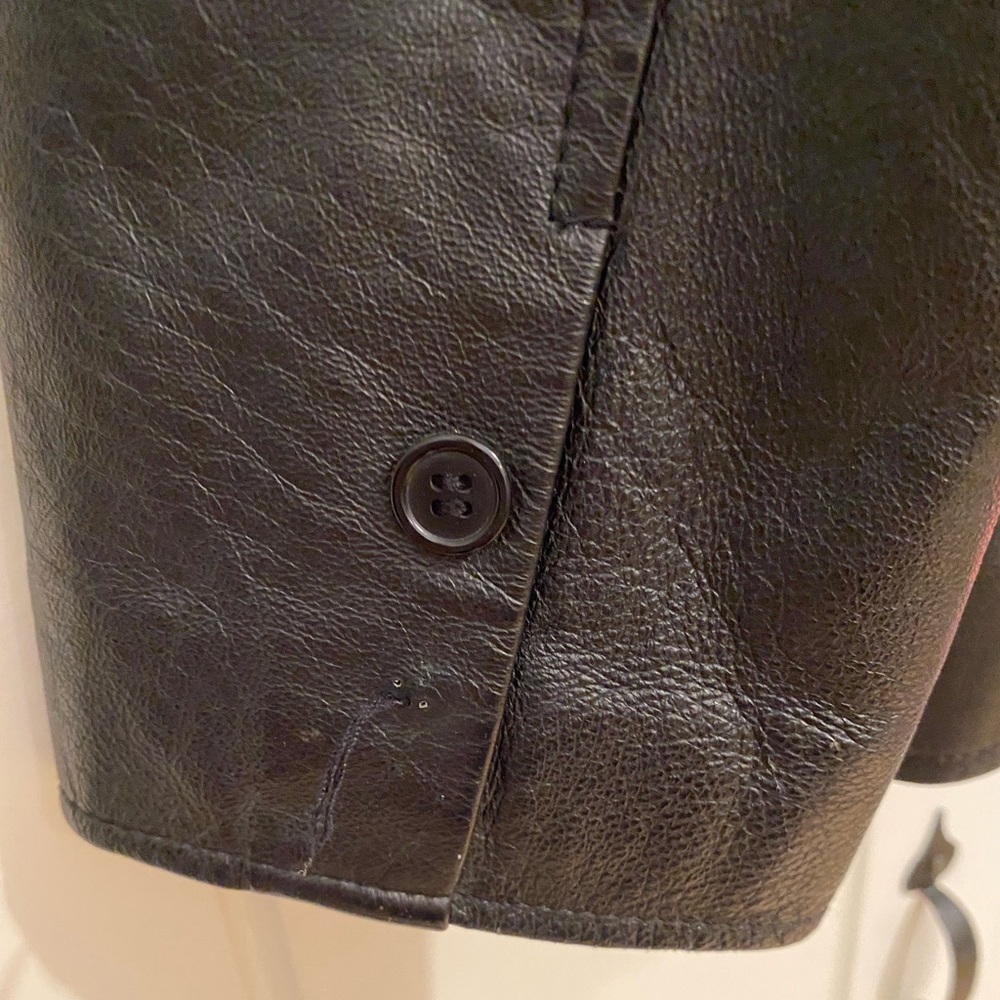 Fully Lined Clio Leather Jacket. Previously Owned… - image 6